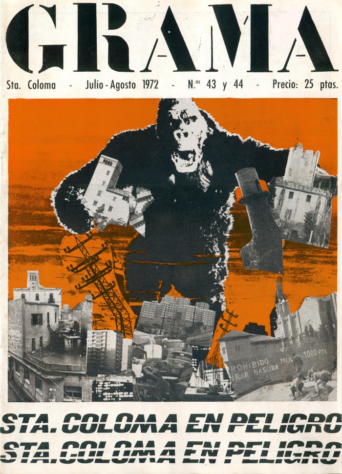 Portada de la revista Grama del juliol-agost de 1972