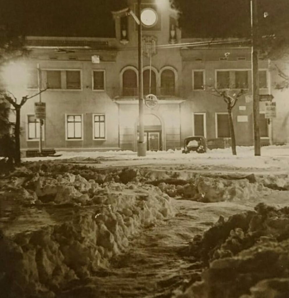 Santa Coloma de Gramenet nevada 1962