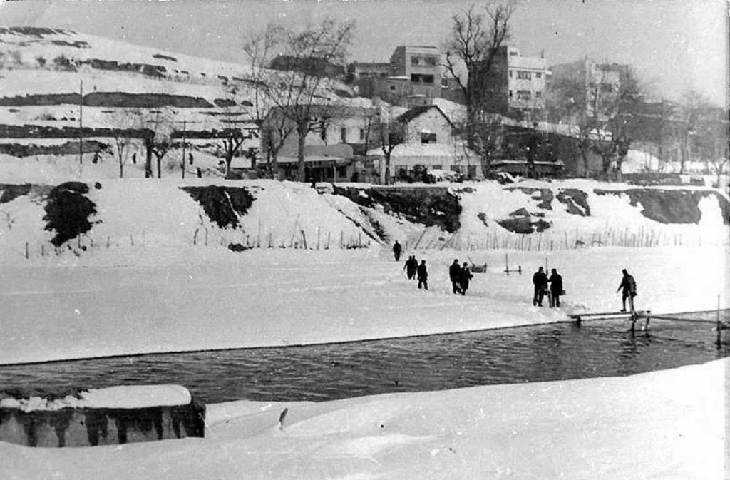 Santa Coloma de Gramenet nevada de 1962