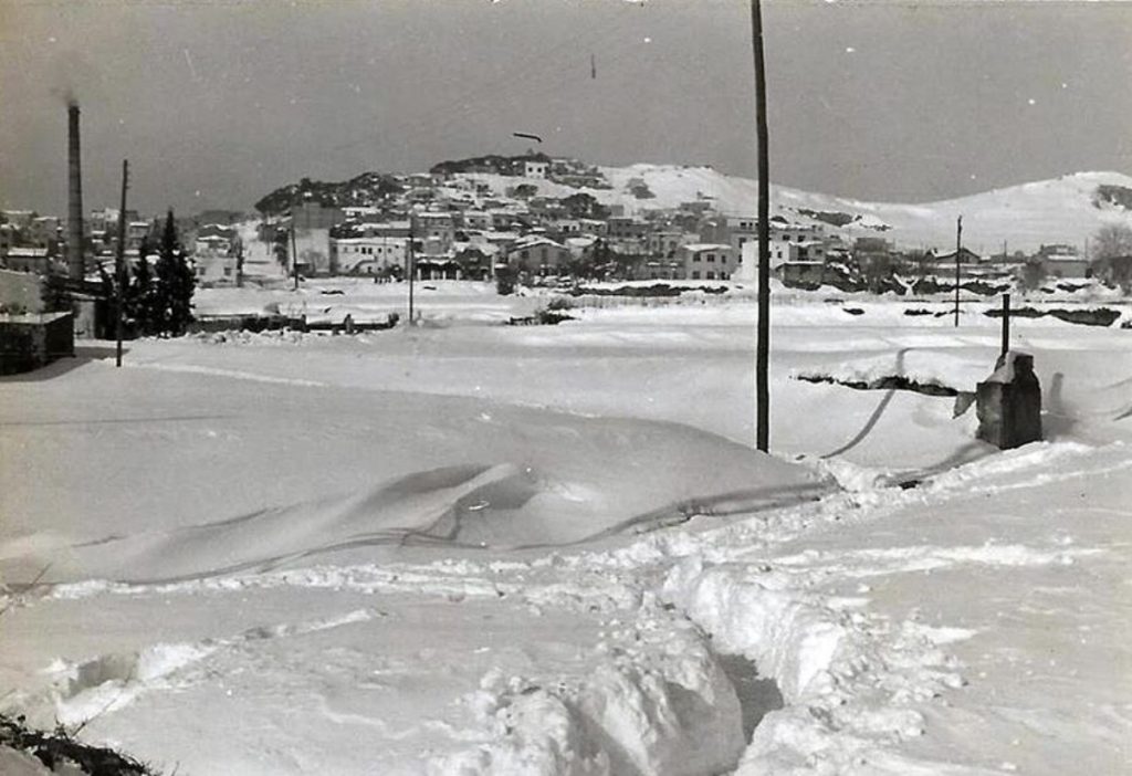 Santa Coloma de Gramenet nevada 1962