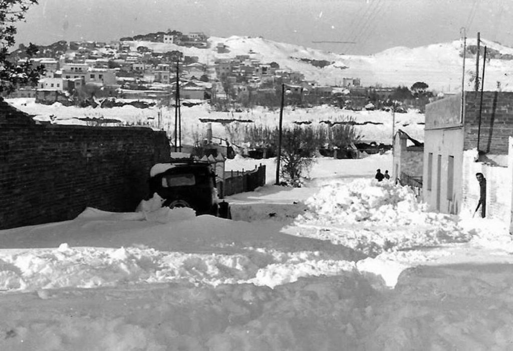 Santa Coloma de Gramenet nevada 1962