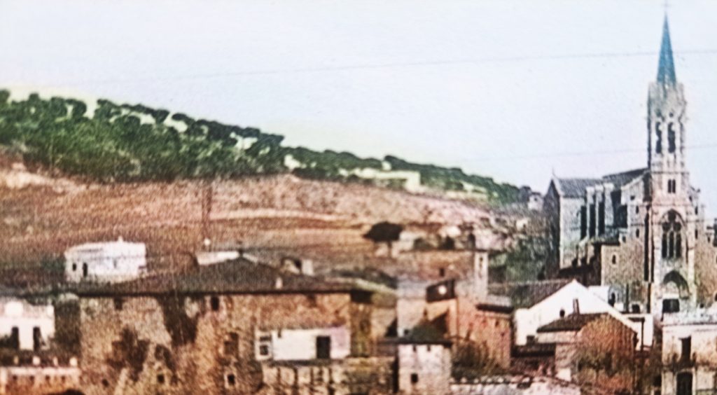La pineda de la Riera Alta el 1915, Santa Coloma de Gramenet